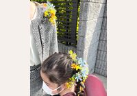 花飾り,コサージュ