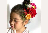 七五三の髪飾り